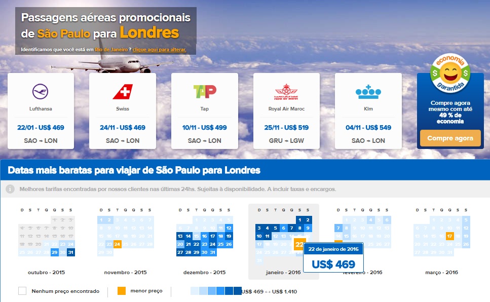 passagens em promoção para Londres passagens em promoção para Londres