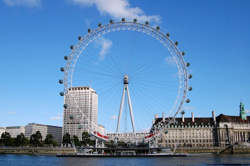 London Eye em Londres London Eye em Londres