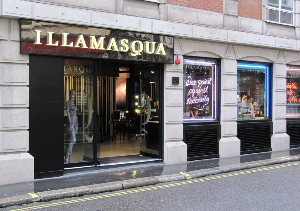 Illamasqua em Londres Illamasqua em Londres