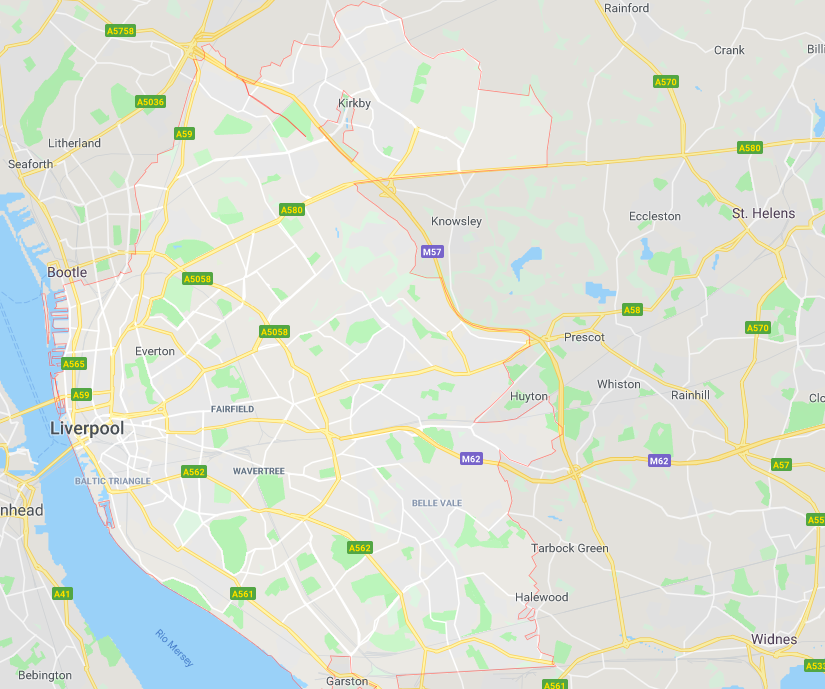 Onde ficar em Liverpool: mapa Onde ficar em Liverpool: mapa