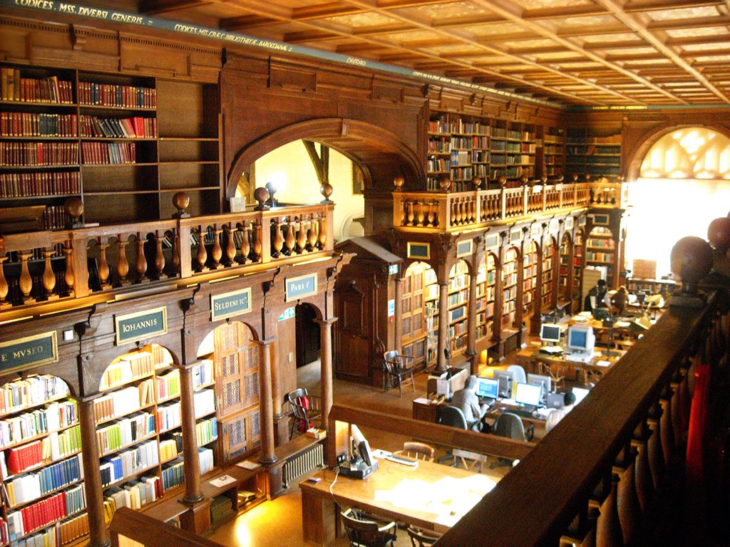 Biblioteca Bodleiana em Oxford Biblioteca Bodleiana em Oxford