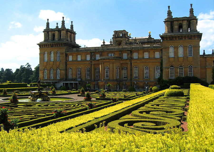 Palácio de Blenheim em Oxford Palácio de Blenheim em Oxford