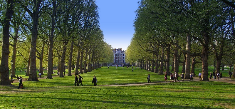 Green Park em Londres Green Park em Londres