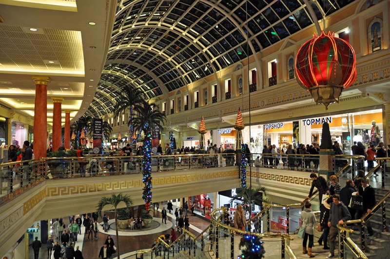 Compras em Manchester, Inglaterra Compras em Manchester, Inglaterra