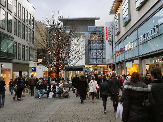 Compras em Manchester, Inglaterra Compras em Manchester, Inglaterra