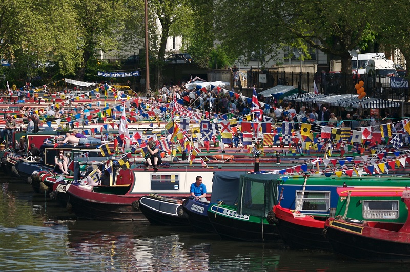Canalway Cavalcade em Londres Canalway Cavalcade em Londres