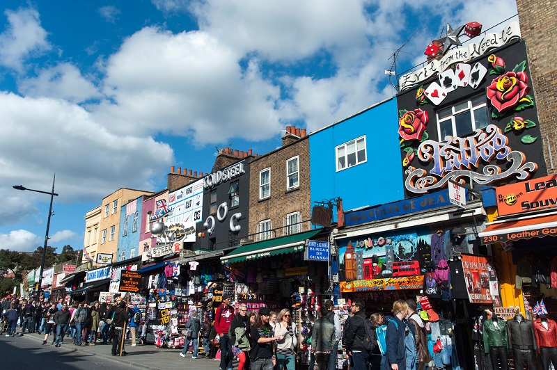 Camden Market em Londres Camden Market em Londres