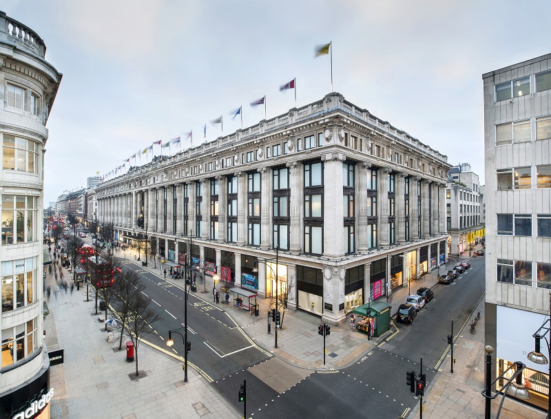 Selfridges em Londres Selfridges em Londres