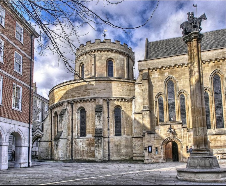 Temple Church em Londres Temple Church em Londres