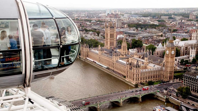 Roda Gigante em Londres Roda Gigante em Londres