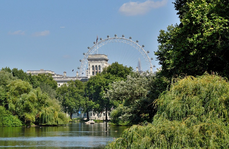 St. James's Park em Londres St. James's Park em Londres
