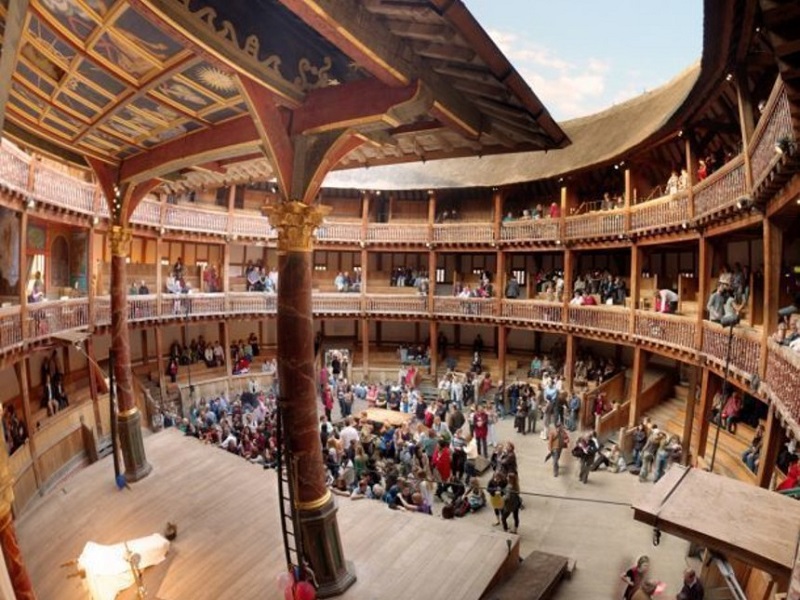 Teatro Globe em Londres Teatro Globe em Londres