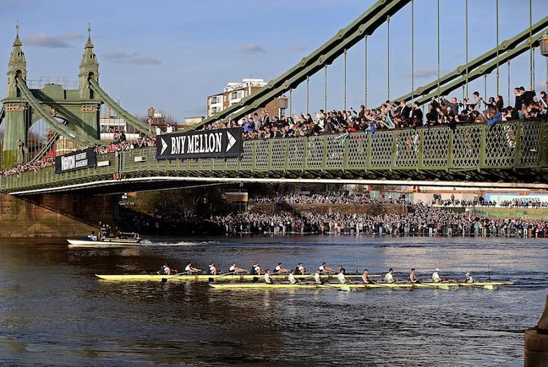 Regata Oxford-Cambridge em Londres Regata Oxford-Cambridge em Londres