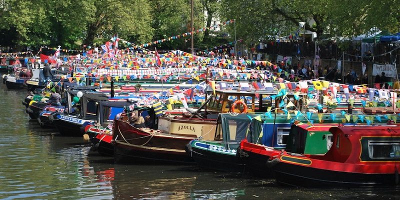 Canalway Cavalcade em Londres Canalway Cavalcade em Londres