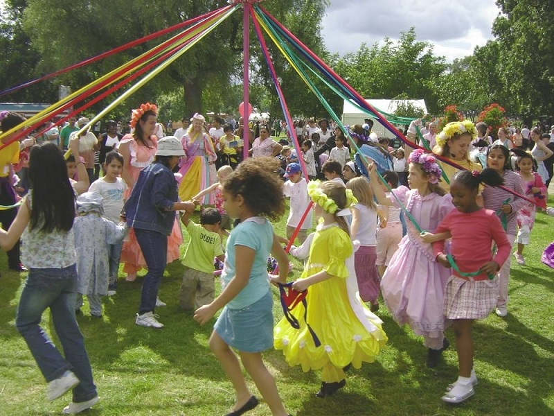 May Day em Londres May Day em Londres