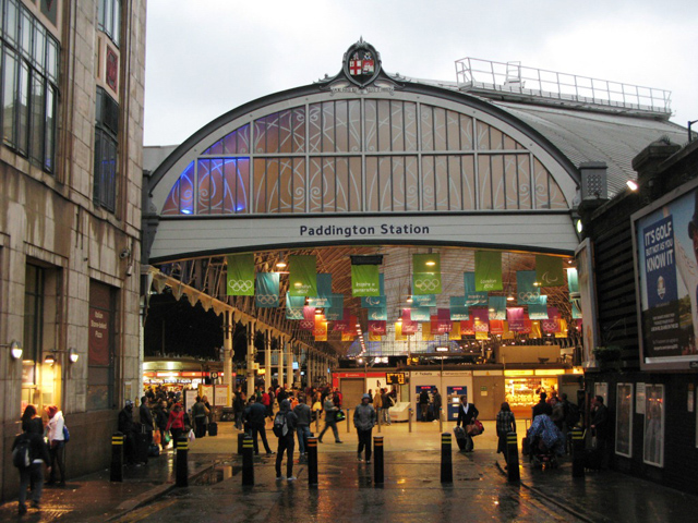 Estação Paddington em Londres Estação Paddington em Londres