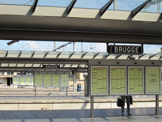 Estação de trem em Brugge Estação de trem em Brugge