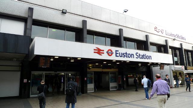 Estação Euston em Londres Estação Euston em Londres