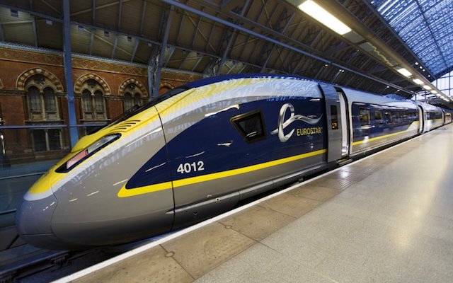 Trem Eurostar de Londres a Bruxelles Midi Trem Eurostar de Londres a Bruxelles Midi