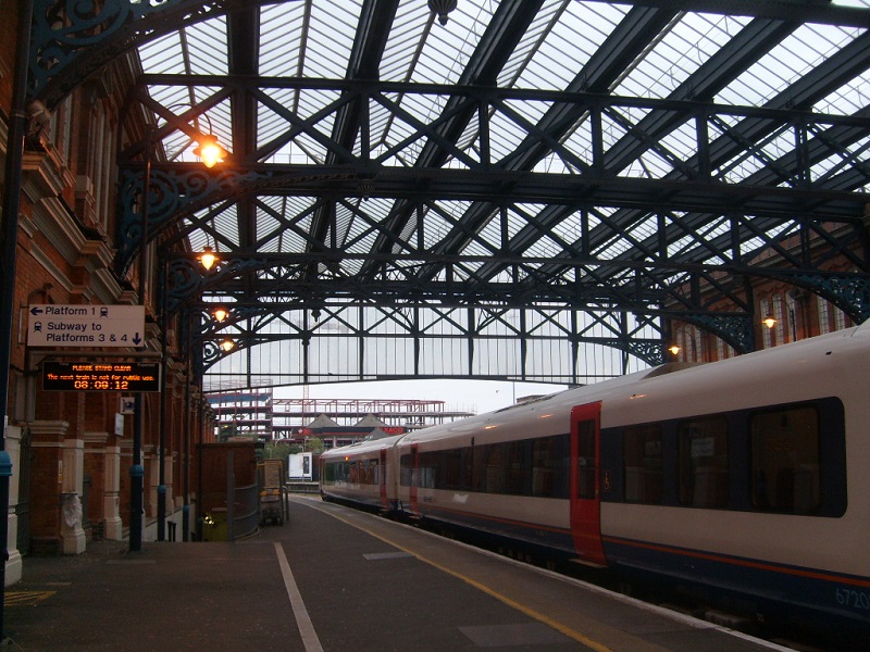 Estação na Inglaterra Estação na Inglaterra